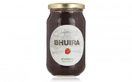 Delight Foods Bhuira Strawberry Preserve  Glass Jar  470 grams